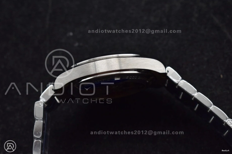 On Terra Best A8500 VSF Black Edition Vertical 1:1 SS Dial Bracelet SS Aqua 150M 1218